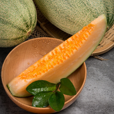 西州蜜瓜哈密瓜 2粒装 单果1.25kg以上 新鲜水果