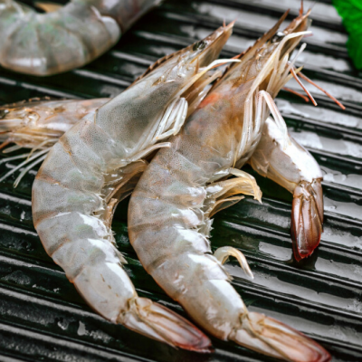 国产大虾 4斤装 鲜冻白虾基围虾海虾鲜活冷冻大虾 生鲜