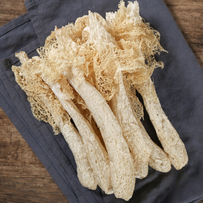 竹荪干货非特级野生新鲜干竹笙农家日晒菌菇足荪煲汤食材