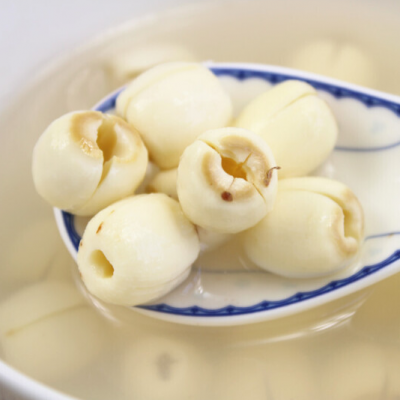 莲子干货去芯湘莲磨皮心白莲子500克特产新鲜寸三莲银耳百合羹农副产品莲子采购批发