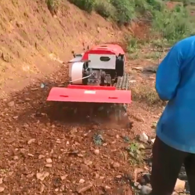 金禾农机 自走式施肥回填一体机 小型履带开沟机