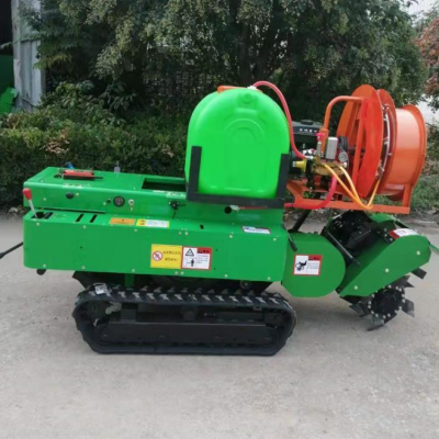 核桃园多功能履带田园管理机 微耕机价格 厂家直销多种农机